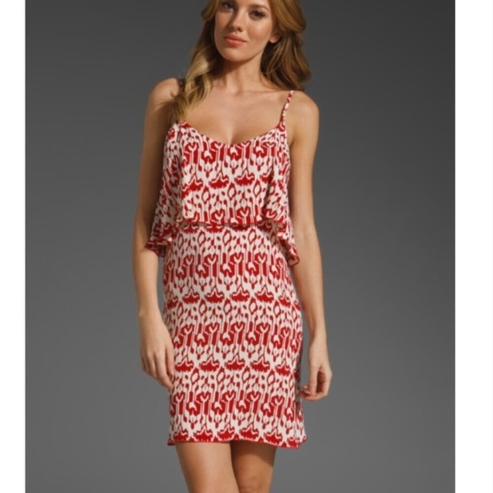 Blu Moon Summer Lovin Dress in Red Tribal